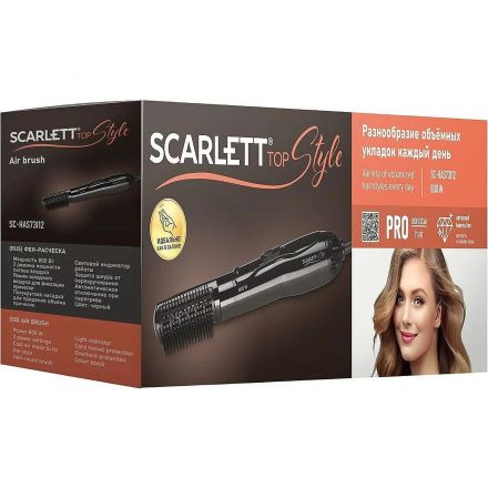 Фен-щетка Scarlett Top Style SC-HAS73I12 (800 Вт, Антрацит)
