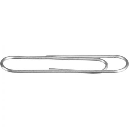 Скрепки Attache оцинкованные 33 мм, негофрированные, 100шт/уп