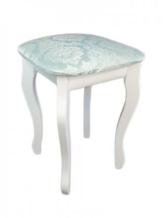 Табурет Тея эмаль белая/прованс голубой Табурет Тея эмаль белая/прованс голубой