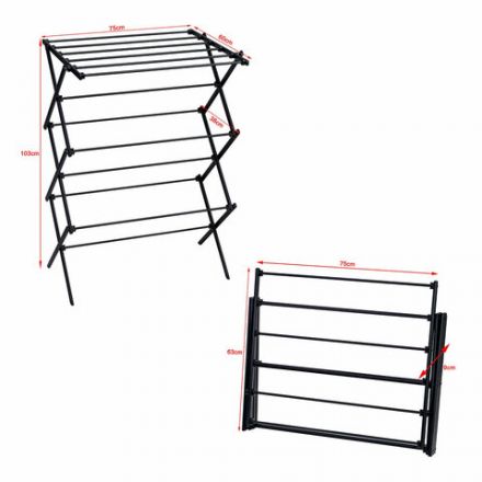 Сушилка напольная МИНИ для белья раскладная, 6 уровней, 10 метров, LAIMA HOME LADDER BLACK, 700473 Сушилка напольная МИНИ для белья раскладная, 6 уровней, 10 метров, LAIMA HOME LADDER BLACK, 700473