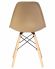 Стул обеденный DOBRIN DSW, ножки светлый бук, цвет бежевый (GR-03) Стул обеденный DOBRIN DSW, ножки светлый бук, цвет бежевый (GR-03)
