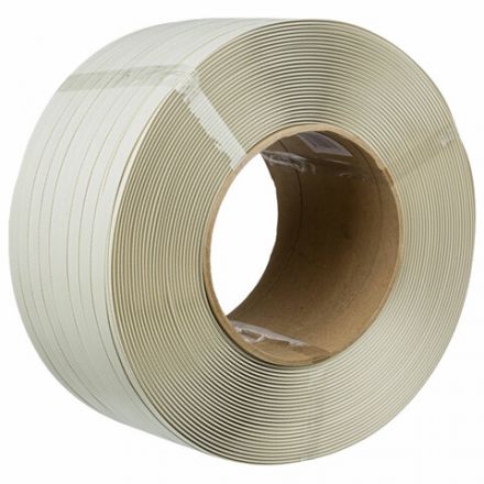 Стреппинг лента полипропиленовая белая 19х1 мм, длина 1000 м, 609095 Стреппинг лента полипропиленовая белая 19х1 мм, длина 1000 м, 609095
