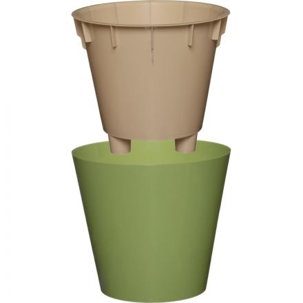 Горшок для цветов London 230 мм, 5л оливковый ING6206ОЛ Горшок для цветов London 230 мм, 5л оливковый ING6206ОЛ