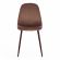 Стул BREEZE (mod. 4724) Велюр/металл , 44 х 53 х 87 см, Brown (коричневый) HLR11 / орех