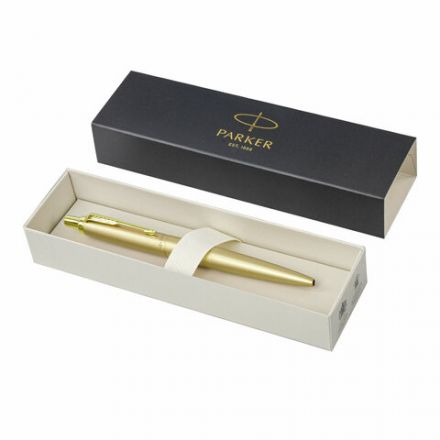 Ручка шариковая PARKER "Jotter XL Monochrome Gold GT", корпус золотой, нержавеющая сталь, синяя,2122754 Ручка шариковая PARKER "Jotter XL Monochrome Gold GT", корпус золотой, нержавеющая сталь, синяя,2122754