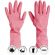 Перчатки резиновые Paclan Practi Comfort розовые 4076614 р.L Перчатки резиновые Paclan Practi Comfort розовые 4076614 р.L