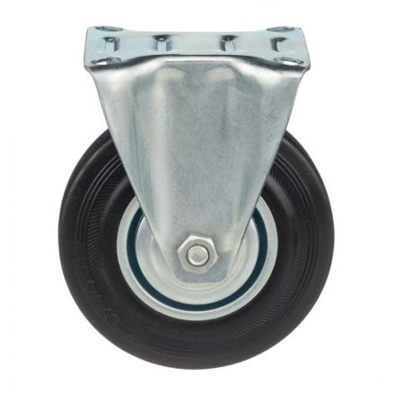 Колесо для тележки неповор Стелла-техник 4002-125 д125мм,г/п 100кг,рез,мет Колесо для тележки неповор Стелла-техник 4002-125 д125мм,г/п 100кг,рез,мет