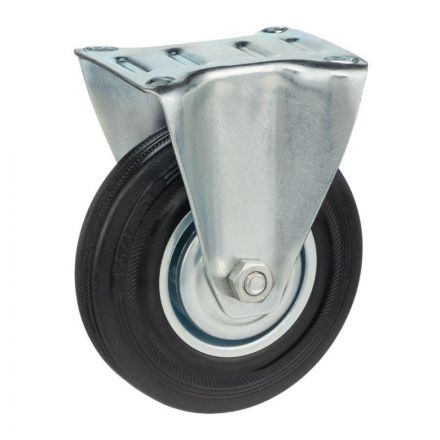 Колесо для тележки неповор Стелла-техник 4002-125 д125мм,г/п 100кг,рез,мет Колесо для тележки неповор Стелла-техник 4002-125 д125мм,г/п 100кг,рез,мет