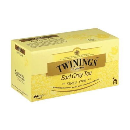 Чай TWININGS "Earl Grey" черный с бергамотом, 25 пакетиков в конвертах по 2 г, БРИТАНИЯ, 12002 Чай TWININGS "Earl Grey" черный с бергамотом, 25 пакетиков в конвертах по 2 г, БРИТАНИЯ, 12002