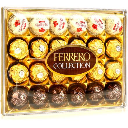 Набор конфет FERRERO "Collection", Ассорти из 3 вкусов с RAFFAELLO, 269,4 г, 9020000000556 Набор конфет FERRERO "Collection", Ассорти из 3 вкусов с RAFFAELLO, 269,4 г, 9020000000556