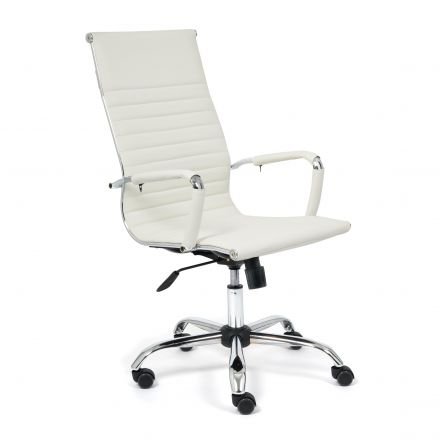 Кресло Tetchair URBAN, кож/зам, белый, 36-01
