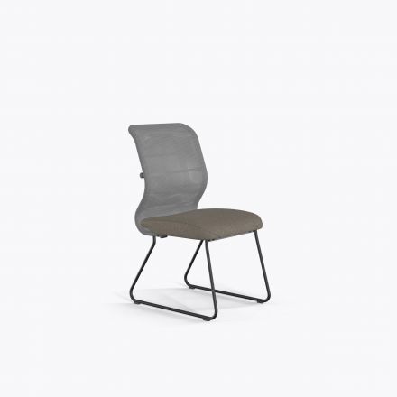 Кресло Sit 8 M4-9 - X2+Bahama /Uh00/Wh12(F57) Серый-Песочный