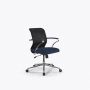 Кресло Sit 8 M4-9K - X2+Bahama /Uh00/Wh12/K15cF(M09.B23.G18.W01) Черный-Синий