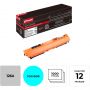 Картридж лазерный Комус 126A CE311A гол. для HP CP1025/100, M275