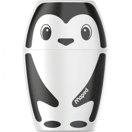 Точилка Maped SHAKKY 1 отв, с контейнером, декорированная, ассорти