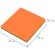 Блок самоклеящийся пластиковый (стикеры) 4 цвета BRAUBERG MULTI COLOUR 76х76 мм, 100 листов, 115208