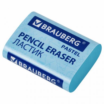 Ластики BRAUBERG PASTEL MAXI НАБОР 3 штуки, размер ластика 44х32х13 мм, упаковка блистер, 271345 Ластики BRAUBERG PASTEL MAXI НАБОР 3 штуки, размер ластика 44х32х13 мм, упаковка блистер, 271345