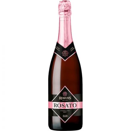 Шампанское безалкогольное Rimuss ROSATO розовое сухое, Швейцария, 750 мл