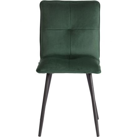 Стул Комус Мебель Flip велюр, 41х55х88, Deep Forest (изумруд)
