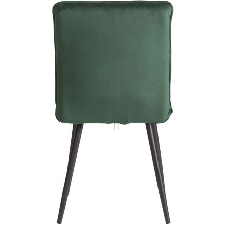 Стул Комус Мебель Flip велюр, 41х55х88, Deep Forest (изумруд)