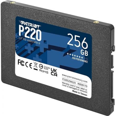 SSD накопитель Patriot P220 256ГБ, 2.5, SATA(P220S256G25) SSD накопитель Patriot P220 256ГБ, 2.5, SATA(P220S256G25)