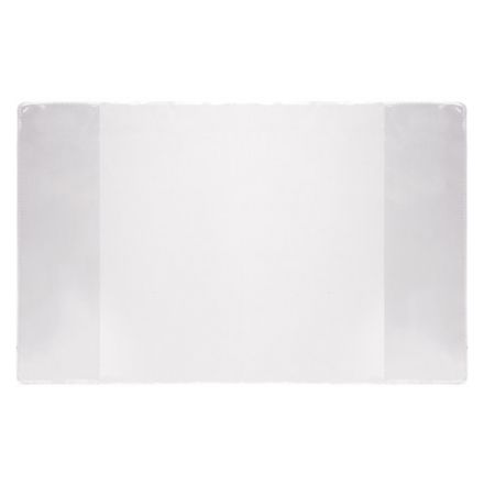 Обложки ПВХ для тетрадей и дневников, КОМПЛЕКТ 10 шт., ПЛОТНЫЕ, 120 мкм, 213х355 мм, прозрачные, ПИФАГОР, 224839