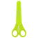 Ножницы ЮНЛАНДИЯ, 135 мм, с линейкой и футляром для лезвий, салатовые, блистер, 237109