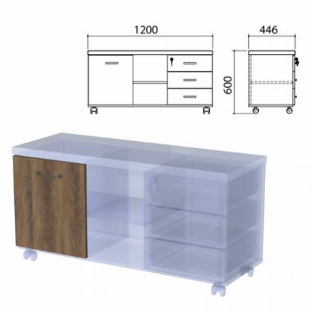 Дверь тумбы-креденции "Приоритет", лагос, К-925, К-925 лагос Дверь тумбы-креденции "Приоритет", лагос, К-925, К-925 лагос