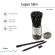 Ручка гелевая BRUNO VISCONTI "Super Slim Black", СИНЯЯ, узел 0,28 мм, линия 0,2 мм, 20-0398 Ручка гелевая BRUNO VISCONTI "Super Slim Black", СИНЯЯ, узел 0,28 мм, линия 0,2 мм, 20-0398