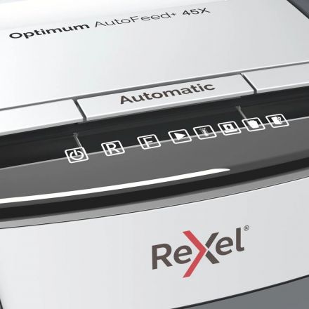 Шредер (уничтожитель) Rexel Optimum AutoFeed+ 45X 4ур.секр.,45лист,20л