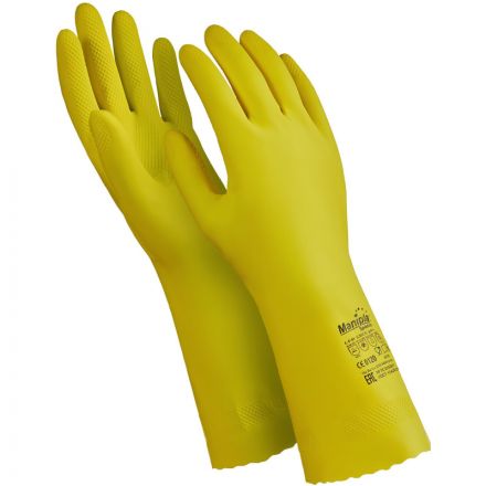 Перчатки Manipula Specialist Блеск L-F-01 из латекса желтые (размер 10-10.5, XL) Перчатки Manipula Specialist Блеск L-F-01 из латекса желтые (размер 10-10.5, XL)
