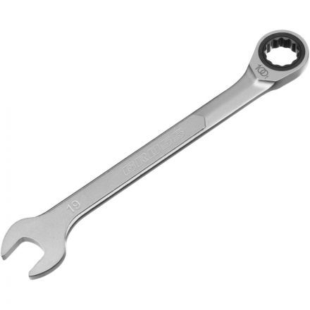 Ключ комбинированый трещоточный 19 мм (14857)