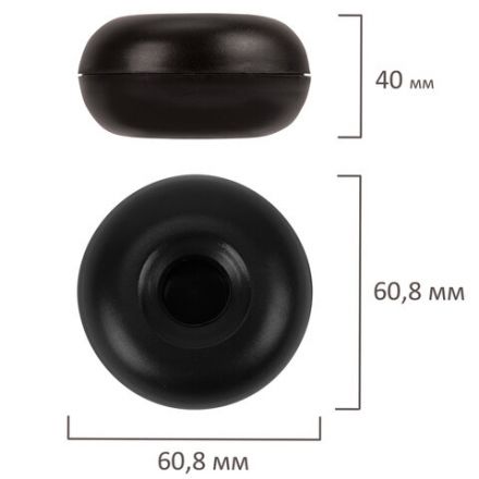 Скрепочница магнитная STAFF, черный корпус, 226825 Скрепочница магнитная STAFF, черный корпус, 226825