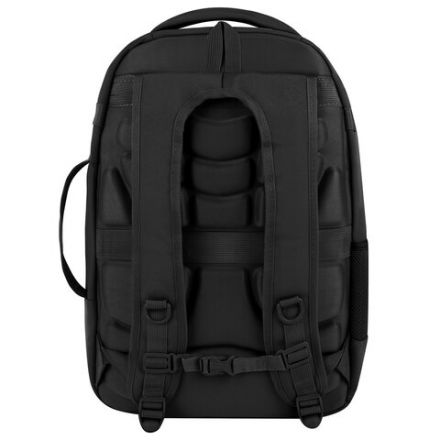 Рюкзак HEIKKI DESERTED (ХЕЙКИ) универсальный, отделение для ноутбука, EVA-спинка, черный, 48х34х18 см, 273876 Рюкзак HEIKKI DESERTED (ХЕЙКИ) универсальный, отделение для ноутбука, EVA-спинка, черный, 48х34х18 см, 273876
