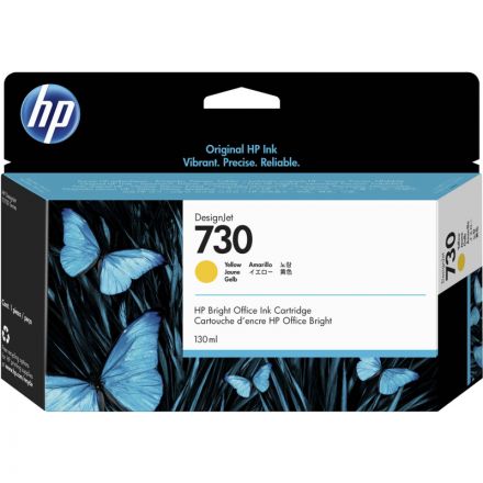 Картридж струйный HP 730 P2V64A жел. (130мл) для T1700 Картридж струйный HP 730 P2V64A жел. (130мл) для T1700