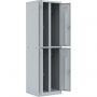 Шкаф для одежды металлический P_ШРМ24 4 дв. 600х500х1860