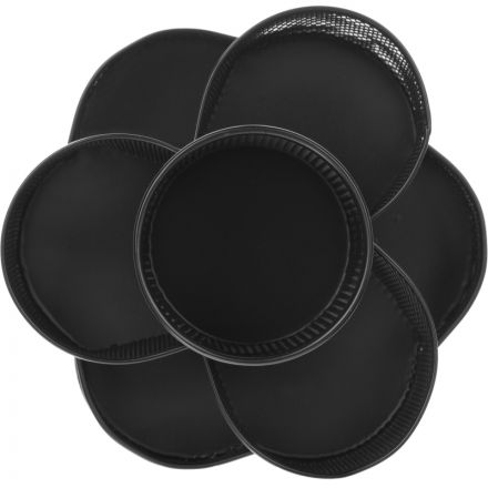 Подставка для канцелярских принадлежностей Attache (7 секций, металлическая сетка, 110x165x175 мм, черная) Подставка для канцелярских принадлежностей Attache (7 секций, металлическая сетка, 110x165x175 мм, черная)