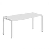 Стол эргономичный XSCT 169(L) Белый/Алюминий 1600х900х750 XTEN-S Стол эргономичный XSCT 169(L) Белый/Алюминий 1600х900х750 XTEN-S