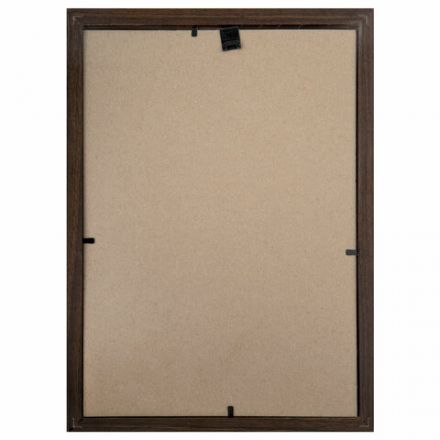 Рамка НЕБЬЮЩАЯСЯ 21х30 см, МДФ под дерево, багет 17 мм, мокко, акриловый экран, STAFF "Carven", 391212