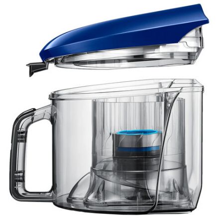 Пылесос SAMSUNG VC18M21A0SB/EV с контейнером "циклон", 1800 Вт, мощность всасывания 380 Вт, синий