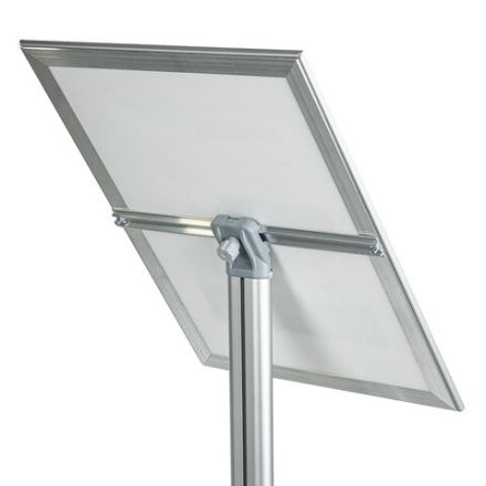 Стойка информационная напольная А3 с алюминиевым "клик"-профилем (297х420 мм) BRAUBERG "Extra", 238225 Стойка информационная напольная А3 с алюминиевым "клик"-профилем (297х420 мм) BRAUBERG "Extra", 238225