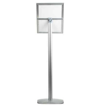 Стойка информационная напольная А3 с алюминиевым "клик"-профилем (297х420 мм) BRAUBERG "Extra", 238225 Стойка информационная напольная А3 с алюминиевым "клик"-профилем (297х420 мм) BRAUBERG "Extra", 238225