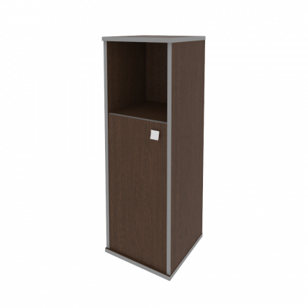 Style Шкаф средний узкий левый Л.СУ-2.1 (L) Венге 412*410*1215 Style Шкаф средний узкий левый Л.СУ-2.1 (L) Венге 412*410*1215