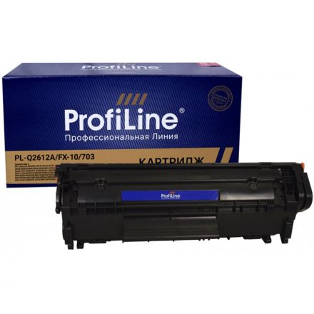 Картридж лазерный универсальный ProfiLine Q2612A/FX-10/703 чер.для HP/Canon Картридж лазерный универсальный ProfiLine Q2612A/FX-10/703 чер.для HP/Canon