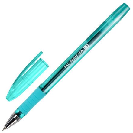 Ручка шариковая масляная с грипом "PASTEL", BRAUBERG, СИНЯЯ, стандартный узел 0,5 мм, линия письма 0,25 мм, 144488 Ручка шариковая масляная с грипом "PASTEL", BRAUBERG, СИНЯЯ, стандартный узел 0,5 мм, линия письма 0,25 мм, 144488