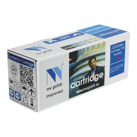 Картридж лазерный NV PRINT (NV-718M) для CANON LBP7200Cdn/MF8330Cdn/8350Cdn, пурпурный, ресурс 2900 стр., NV-CC533A/718M Картридж лазерный NV PRINT (NV-718M) для CANON LBP7200Cdn/MF8330Cdn/8350Cdn, пурпурный, ресурс 2900 стр., NV-CC533A/718M