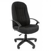 Кресло VT_EChair-685 LT ткань черный пластик