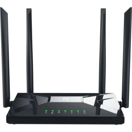 Маршрутизатор Netis NC65 двухдиапазонный AC1200, 2,4-5ГГц, IPv6, черный