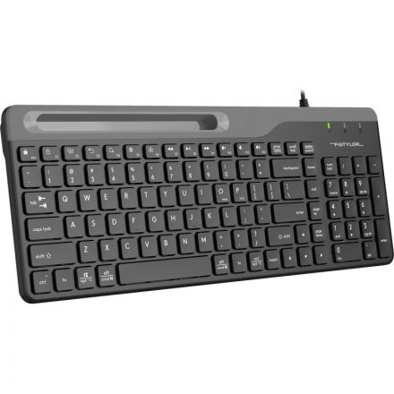 Клавиатура A4Tech Fstyler FK25 черный USB slim