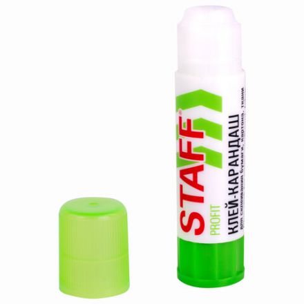 Клей-карандаш УСИЛЕННЫЙ STAFF Profit, 8 г, PVP-основа, 228660 Клей-карандаш УСИЛЕННЫЙ STAFF Profit, 8 г, PVP-основа, 228660
